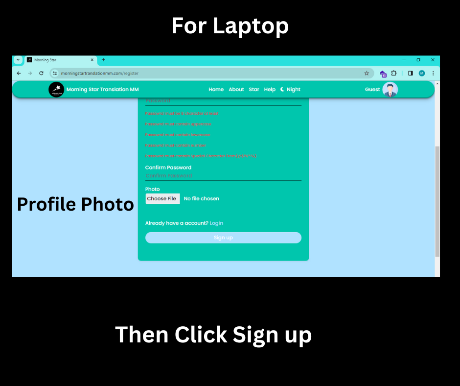 Registration Step 10